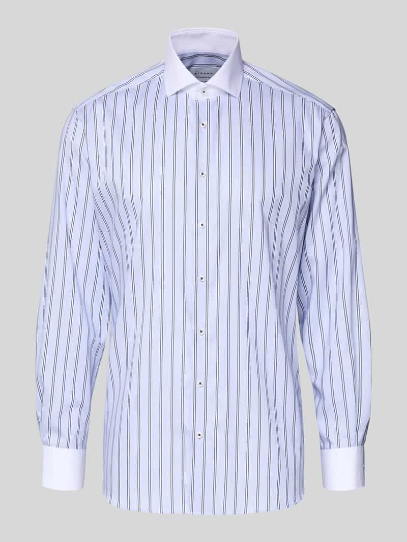 Eterna Modern fit zakelijk overhemd met haaikraag