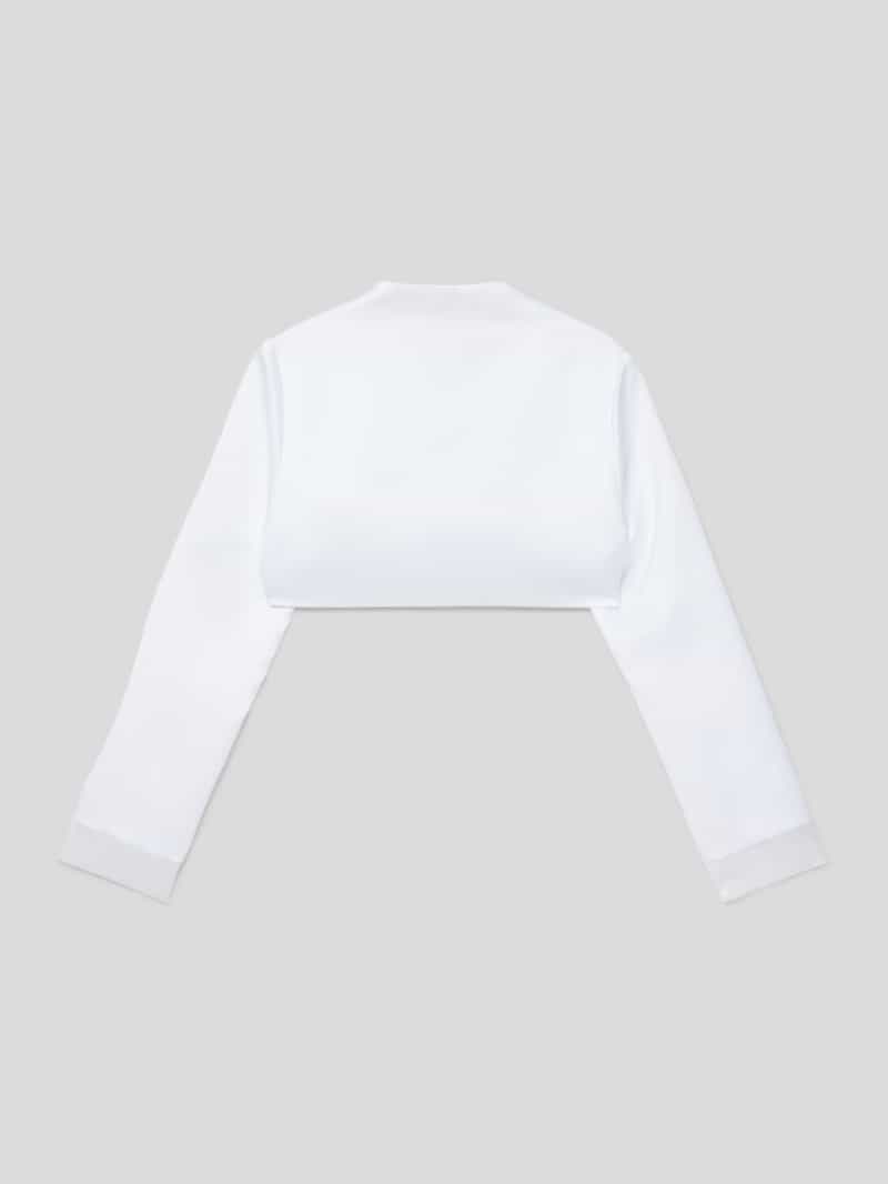 Bolero met geweven motief Weise