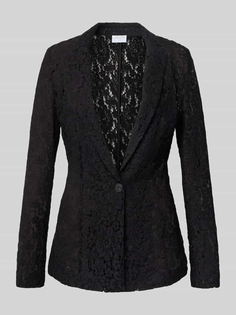Blazer met gehaakt kant