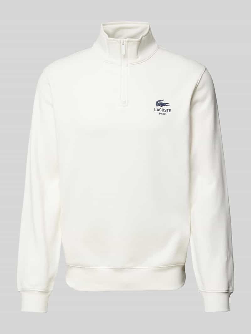 Lacoste Sweatshirt met opstaande kraag model 'HERITAGE'