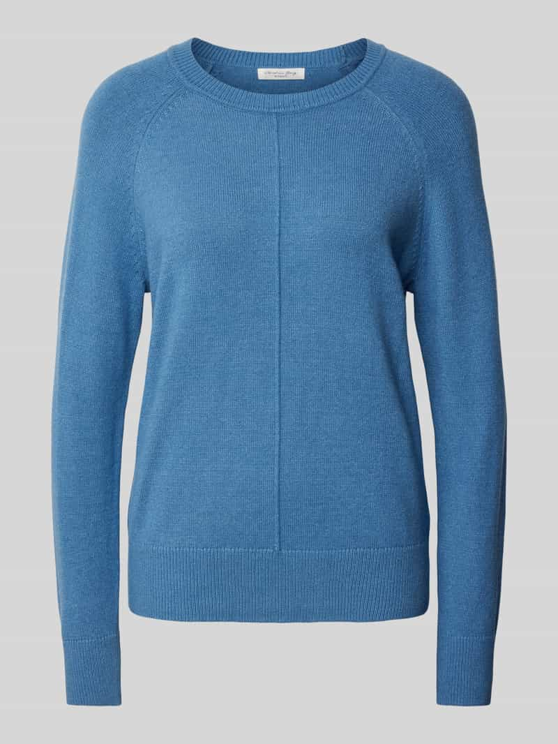 Christian Berg Woman Gebreide pullover met raglanmouwen