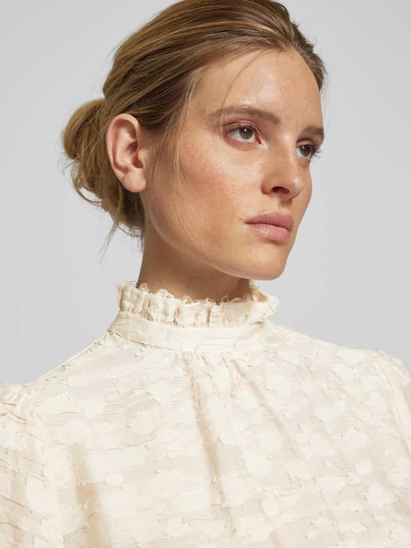 Jake*s Collection Regular fit blouse met structuurmotief