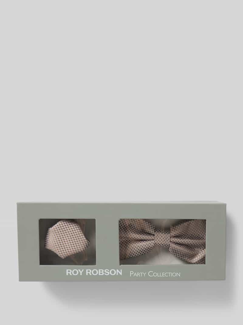 Roy Robson Strik en pochet in de set
