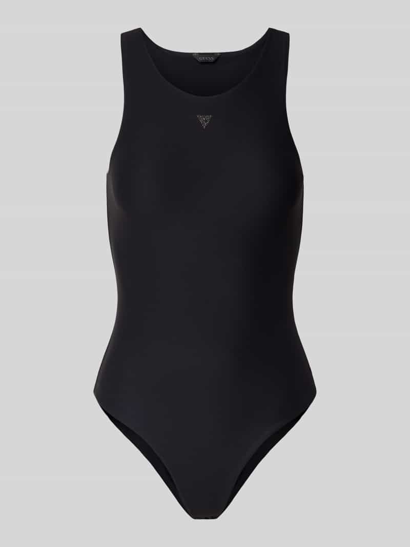 Guess Body met logo met strass-steentjes