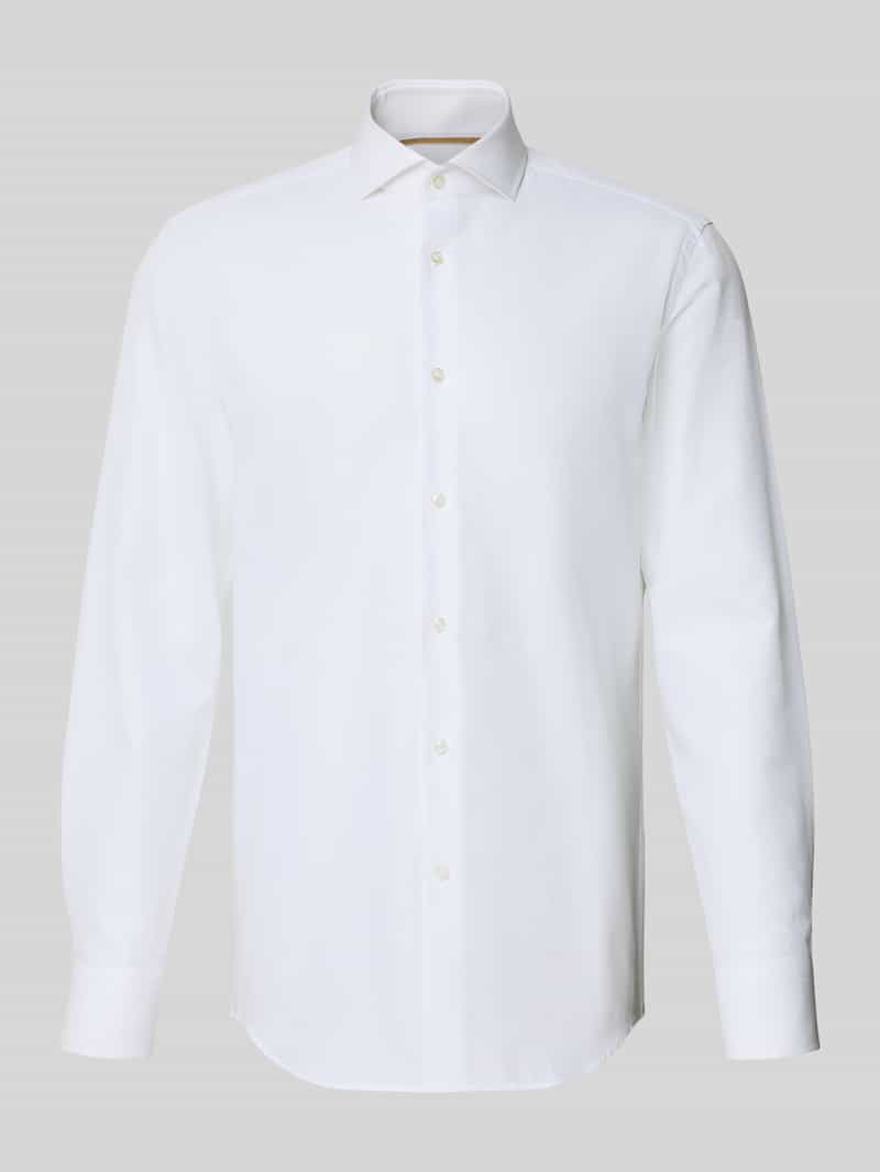 Boss Slim fit zakelijk overhemd van premium materiaal model 'HANK'
