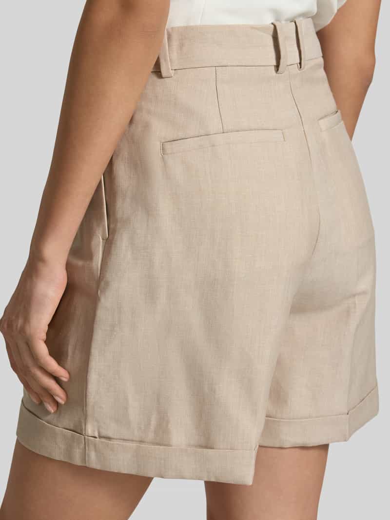 Tommy Hilfiger Korte regular fit chino met vaste omslag