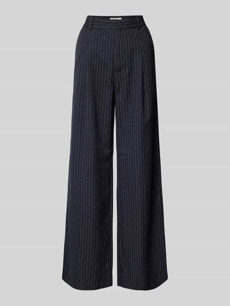 Gestuz Stoffen broek met plooien en viscos model 'Dacia'