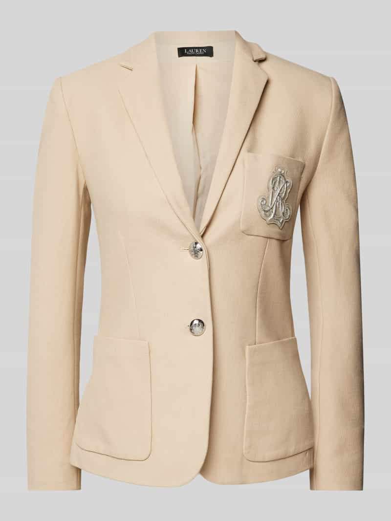 Lauren Ralph Lauren Blazer met reverskraag, model 'ANFISA'