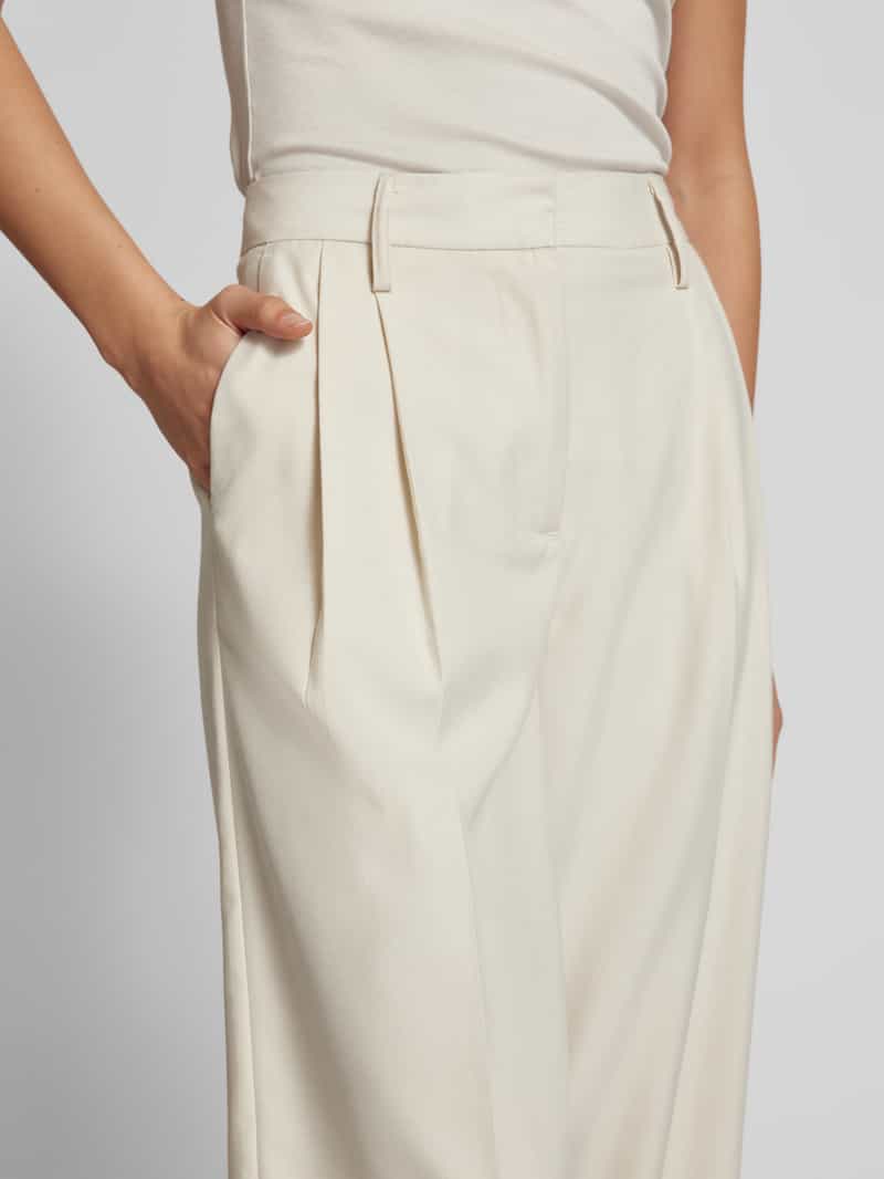 Stefanel Stoffen broek met Franse steekzakken model 'SLOUCHY'