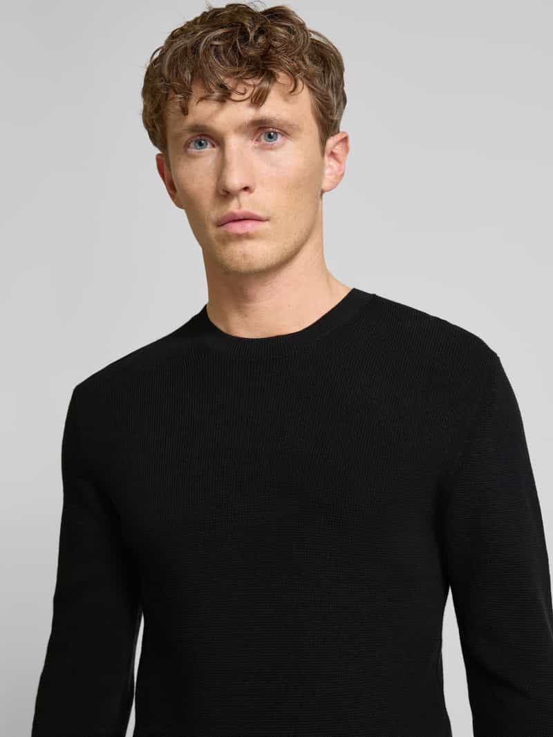 Matinique Gebreide pullover met labeldetail model 'lagoon'