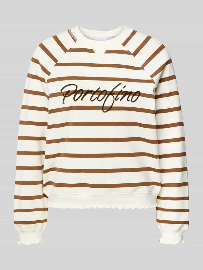 Sweatshirt met Stitching