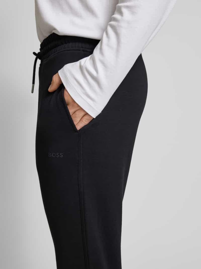 Boss Orange Regular fit sweatpants met tunnelkoord model 'SeChup'