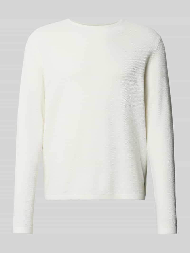jack & jones Gebreide pullover met ronde hals model 'GEORGE'
