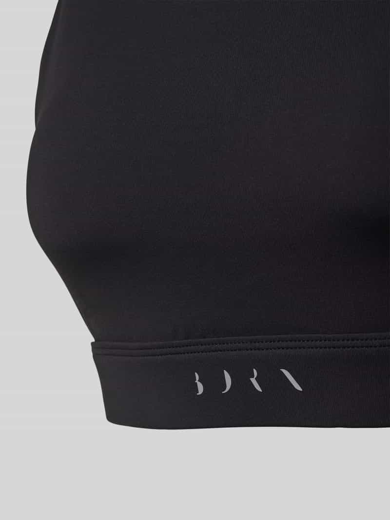 BORN LIVING YOGA Bustier met labelprint model 'Nara'