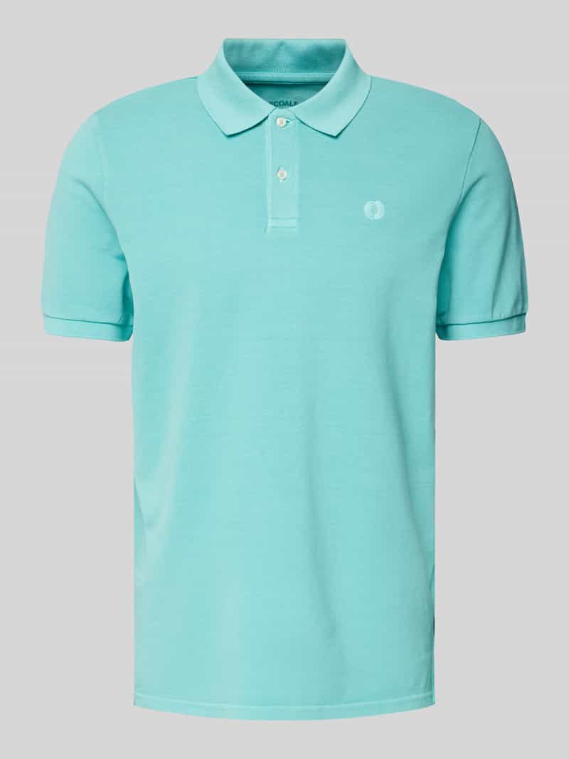 ECOALF Regular fit poloshirt met logostitching model 'TEDANALF'