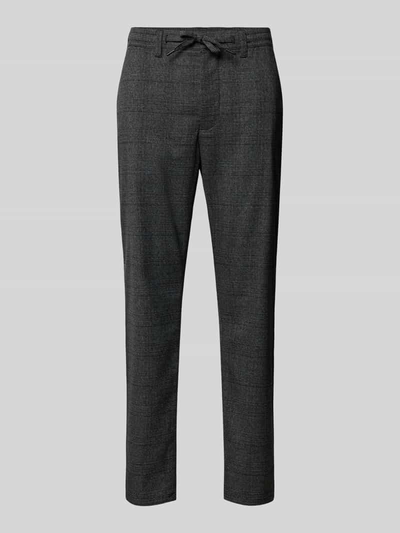 MCNEAL tapered broek met strikceintuur model 'JASON'