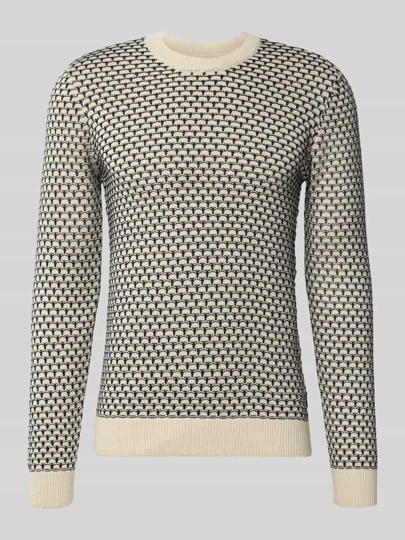 Blend Gebreide pullover met ronde hals model 'DONG'