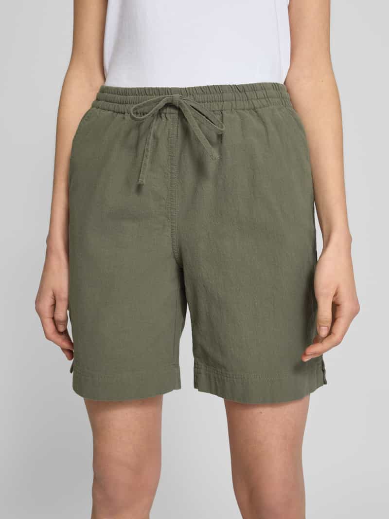Soyaconcept Relaxed fit korte broek met elastische band model 'Cissie'
