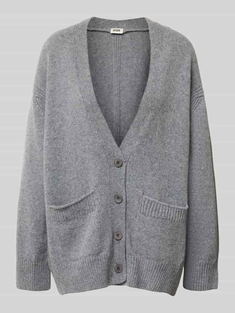 drykorn Relaxed fit gebreid jack van scheerwol model 'JAYDENI'