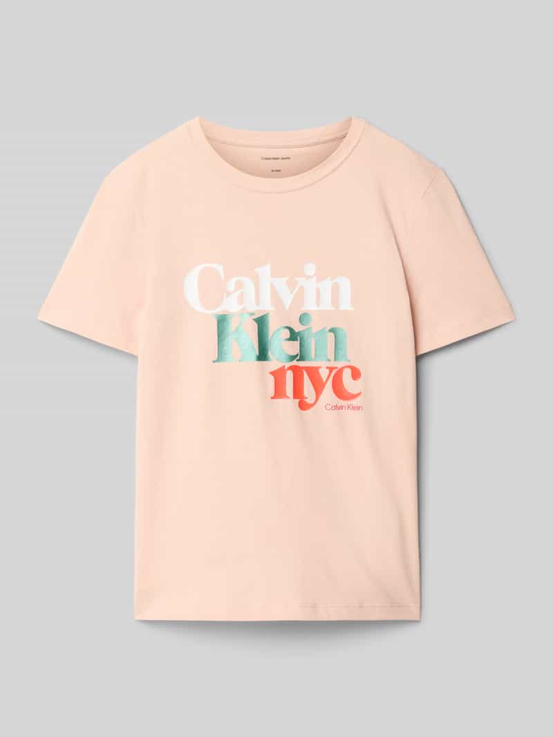 Calvin Klein Jeans T-shirt met labelprint