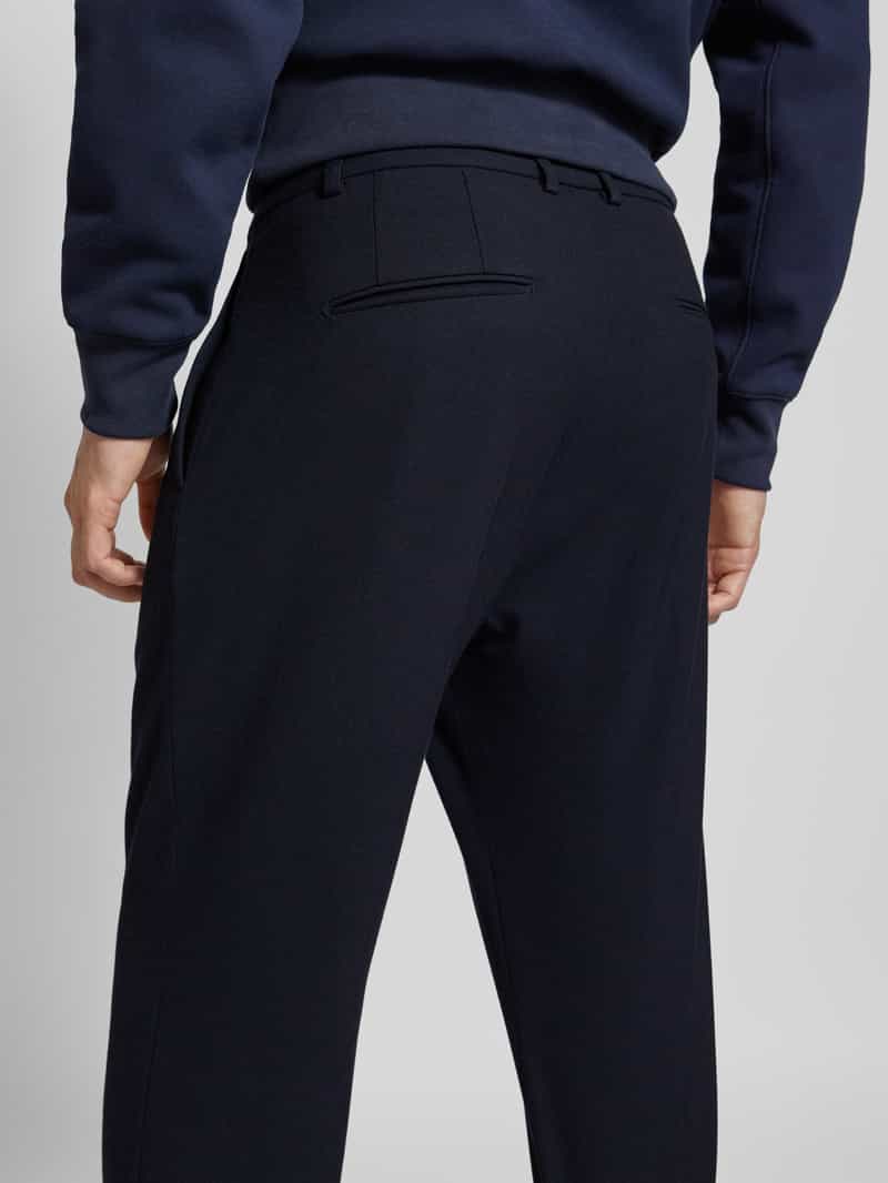 CINQUE Slim fit stoffen broek met bandplooien