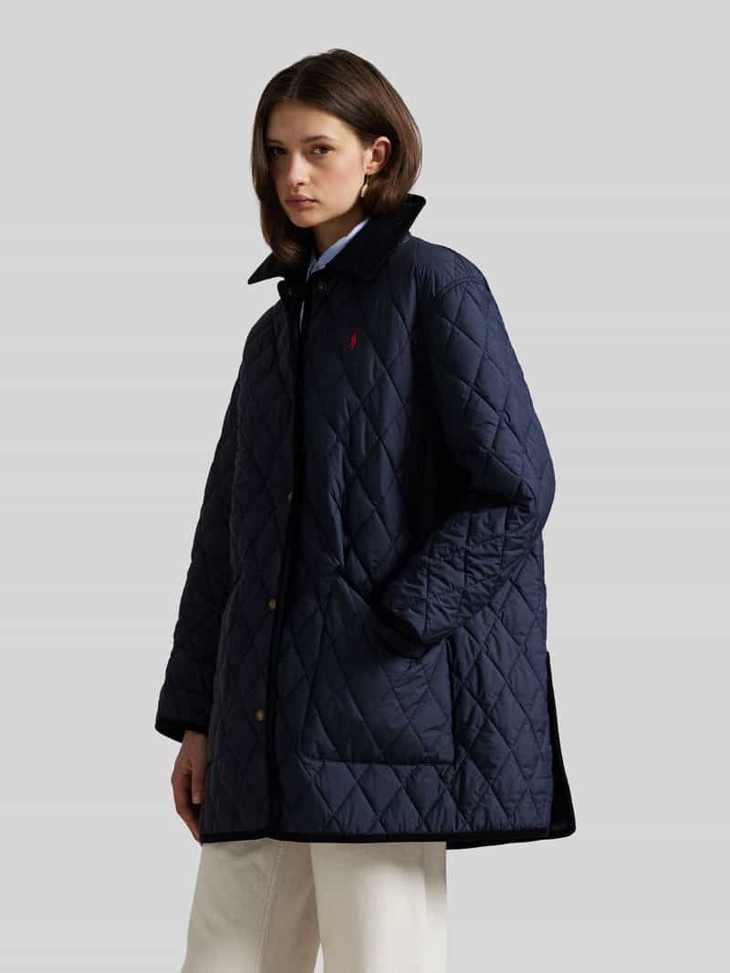 Polo Ralph Lauren Loose fit gewatteerd jack met gestikt logo
