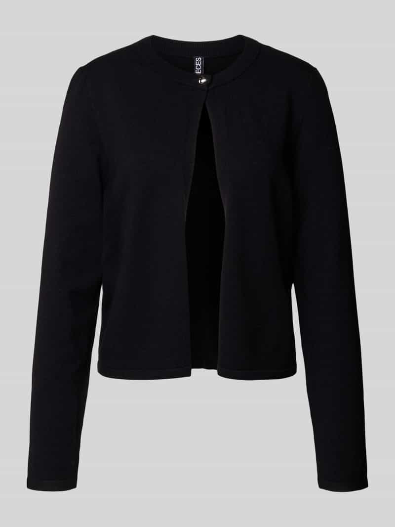 Pieces Regular fit gebreid jack van viscosemix model 'ORINA'