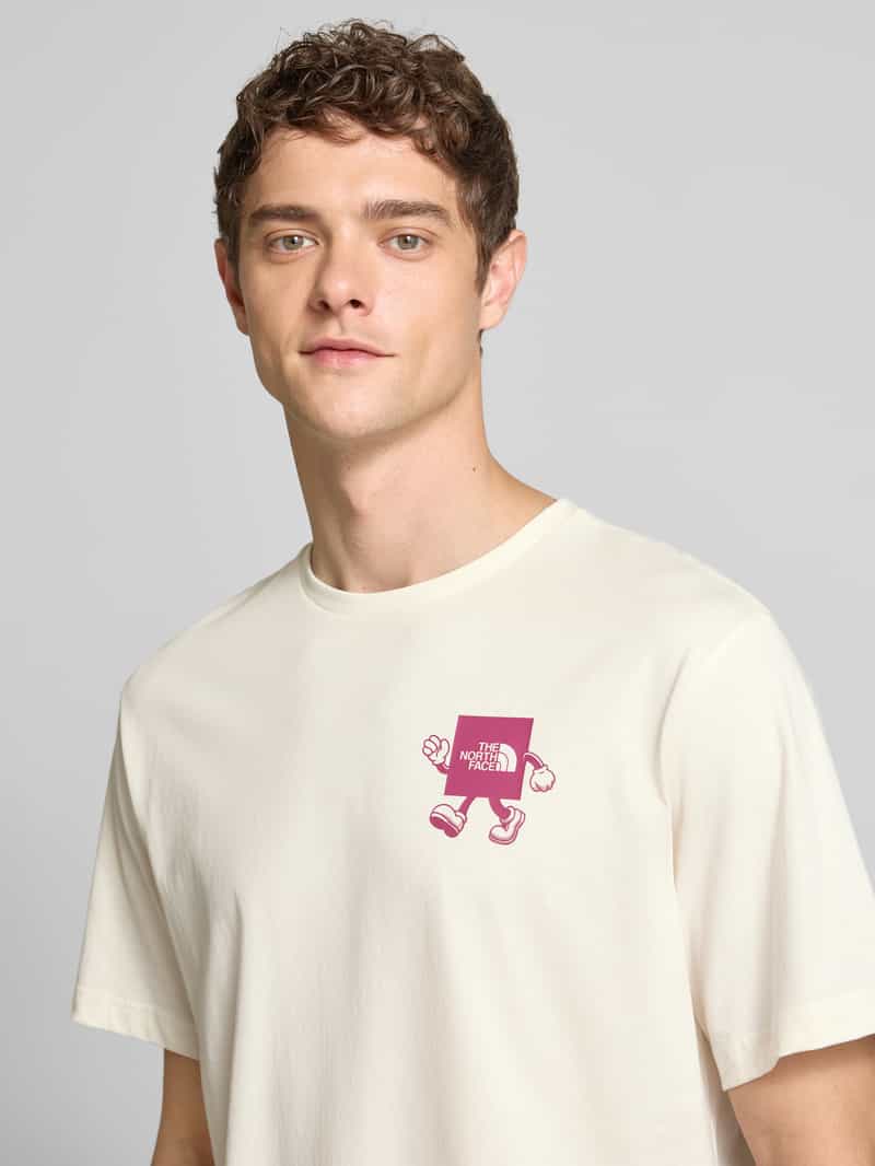The North Face T-shirt met labelprint