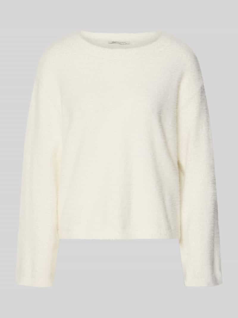 Tom Tailor Denim Oversized gebreide pullover met extra brede schouders model 'FEATHER'