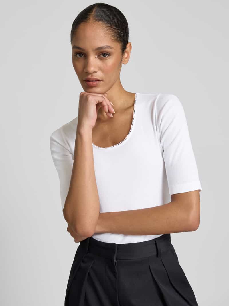 LANIUS T-shirt met ronde hals