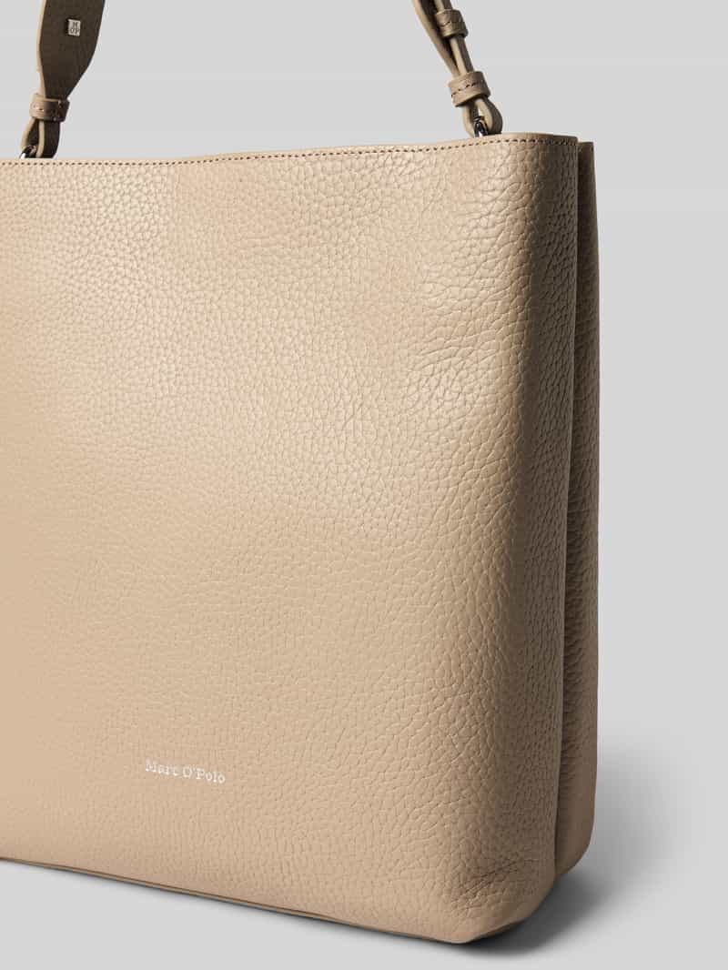 Marc O'Polo Shopper van echt runderleer model 'BRINJA'