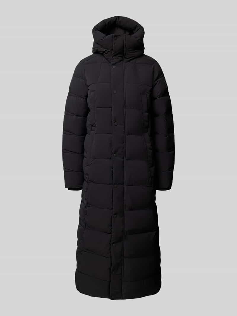 G-Star Raw Gewatteerde lange jas met knoopsluiting en steekzakken model 'Whistler'