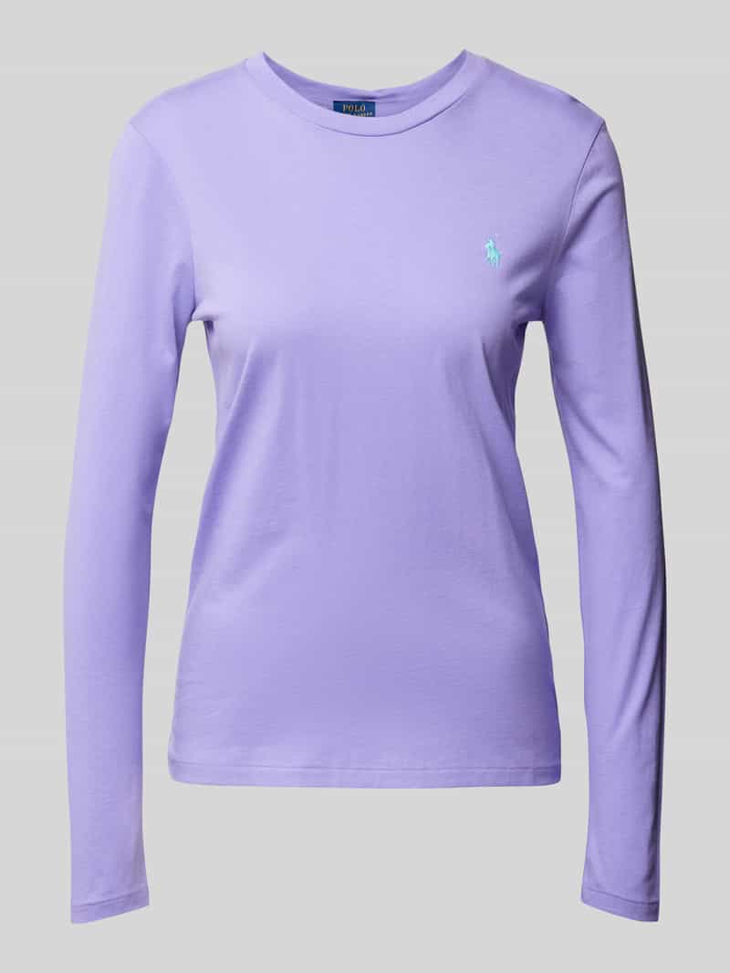 Polo Ralph Lauren Shirt met lange mouwen en labelstitching