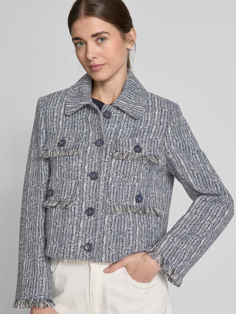 LUISA CERANO Blazer met platte kraag