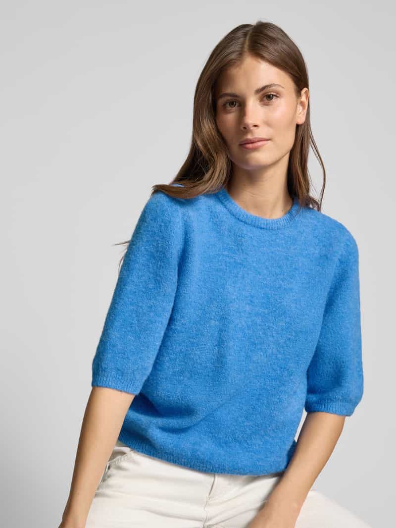 Gestuz Gebreide pullover met ribboorden model 'Alpha'