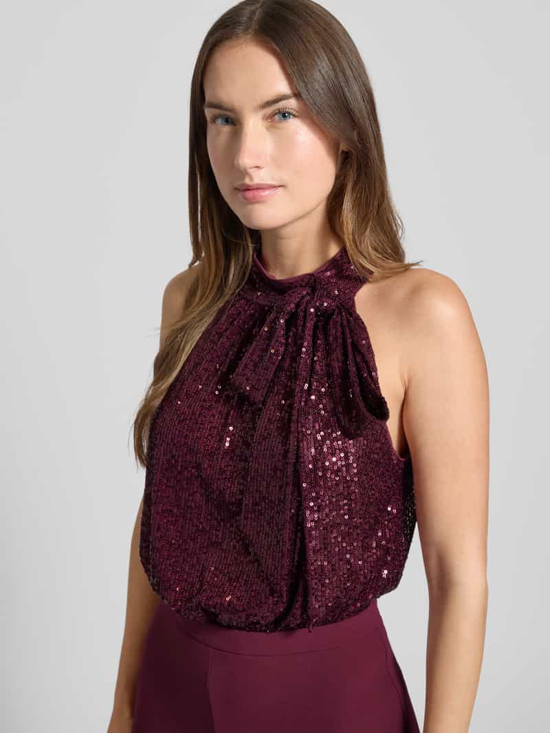 SWING Regular fit jumpsuit met pailletten