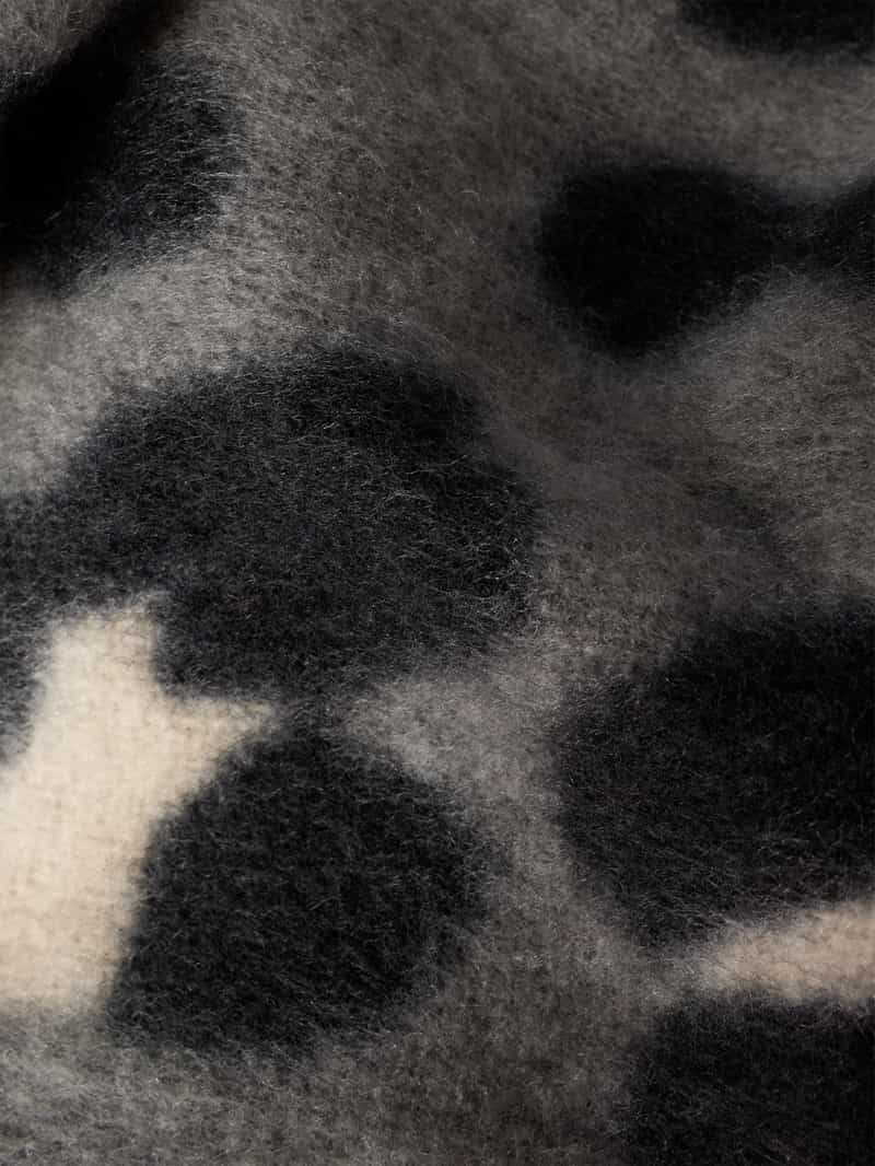 Kurt Beines Sjaal in animallook met franjes model 'XXL Leo'