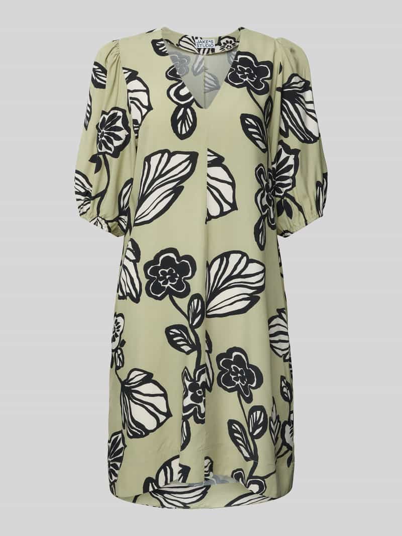 JAKE*S STUDIO WOMAN Knielange jurk met V-hals