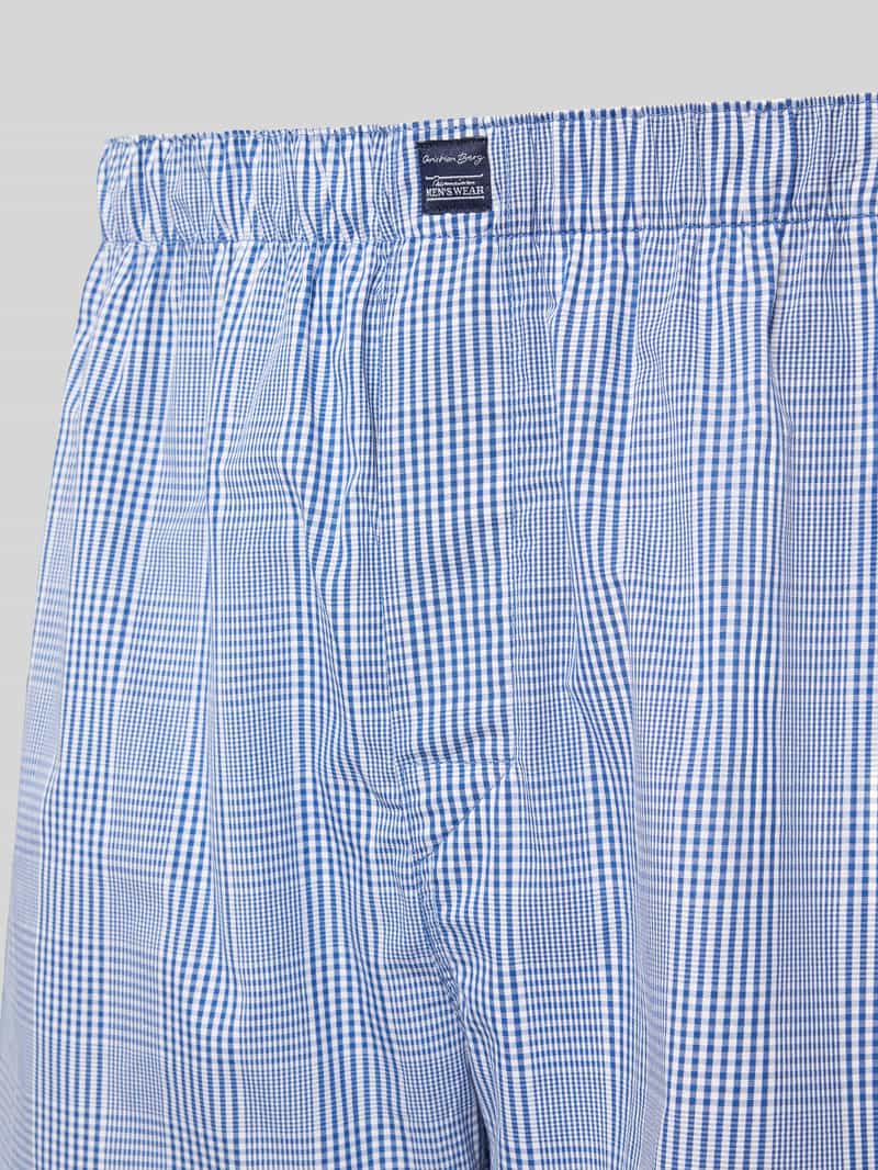 Christian Berg Men Relaxed fit boxershort met labelpatch in een set van 2 stuks