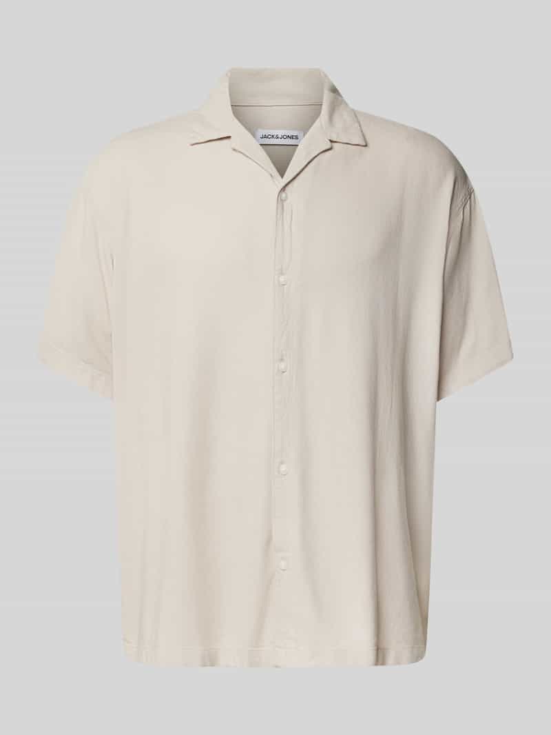 jack & jones Relaxed fit vrijetijdsoverhemd met resortkraag model 'WAYNE'