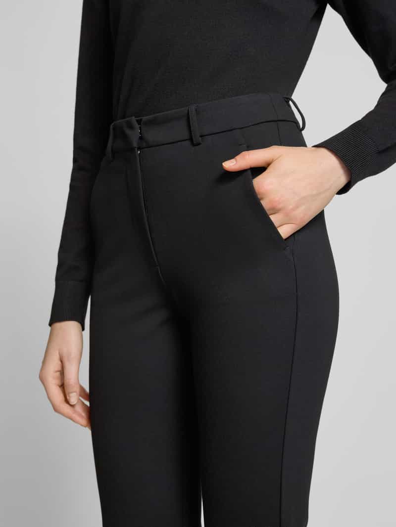 MM Slim fit stoffen broek met steekzakken model 'ADEPTO'