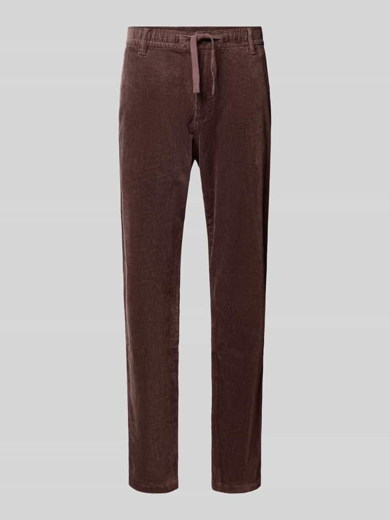 s.Oliver - male - Detroit: broek met relaxte pasvorm van katoenen corduroy