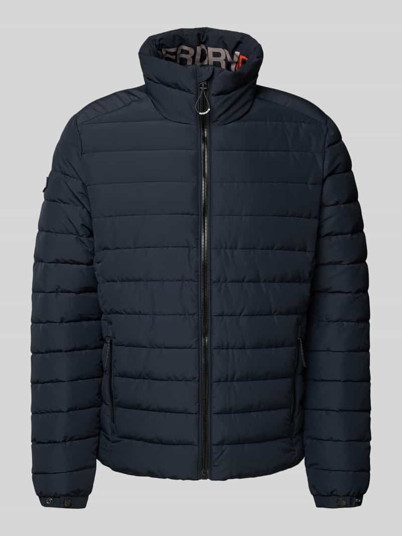 Superdry Gewatteerd jack met opstaande kraag model 'Fuji'