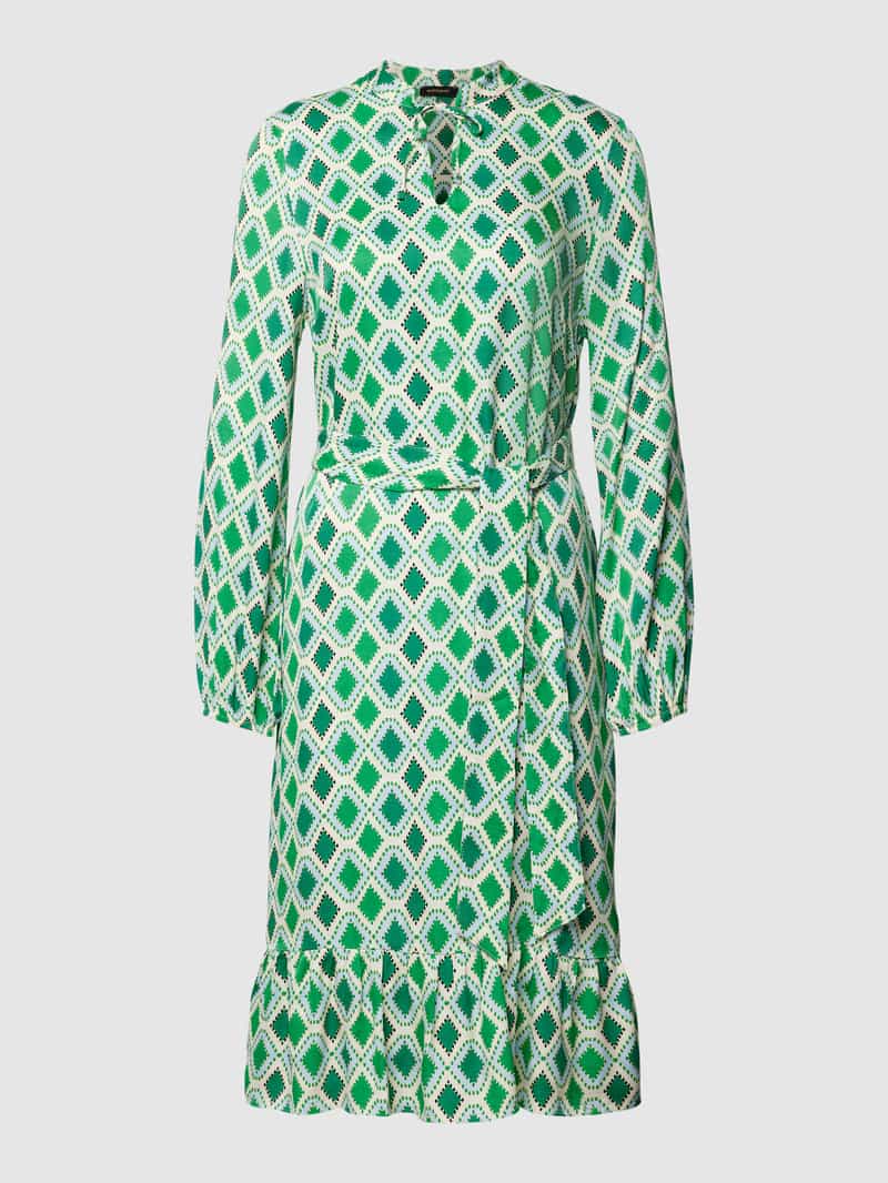 MORE & MORE Midi-jurk met all-over print