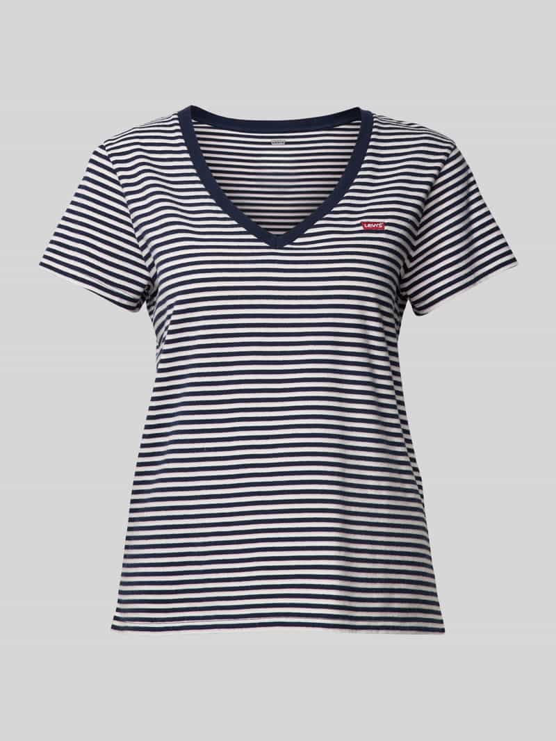 Levi's T-shirt met V-hals model 'PERFECT'