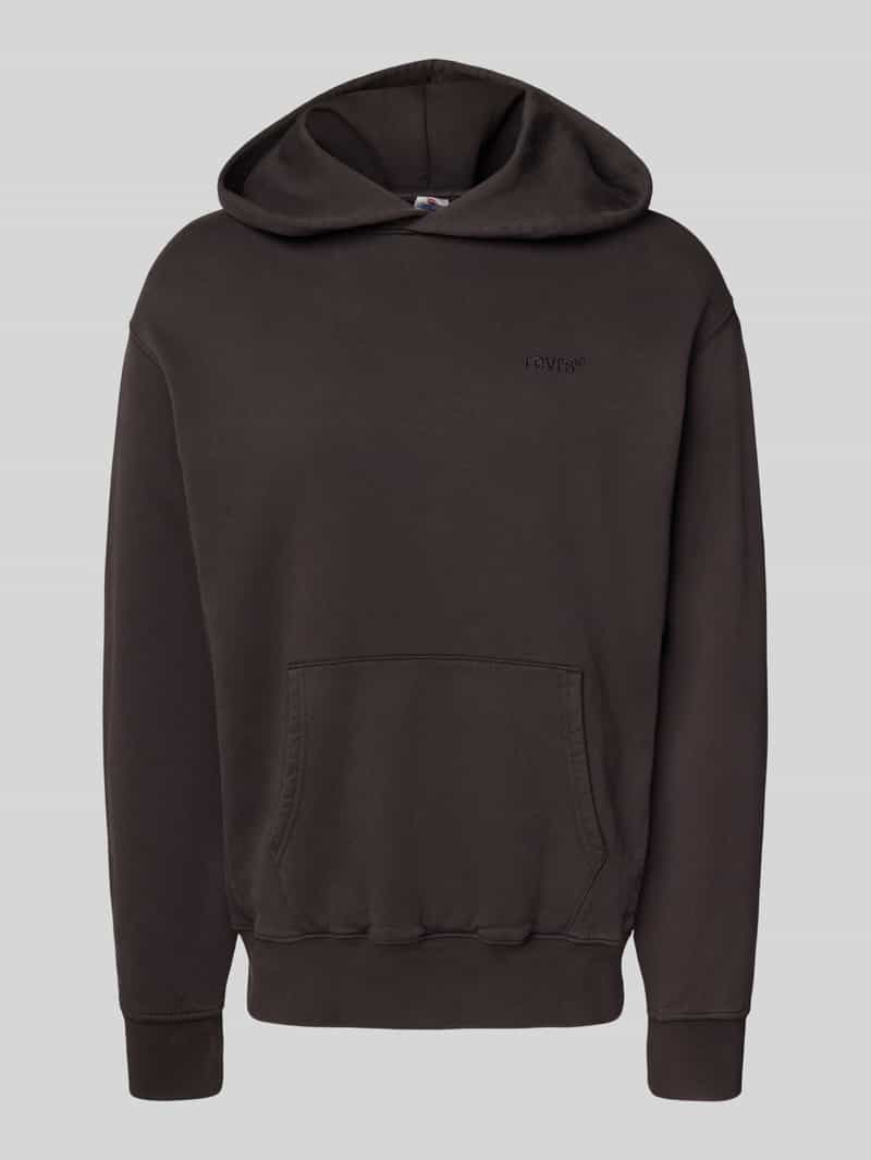 Levi's Relaxed fit hoodie met kangoeroezak