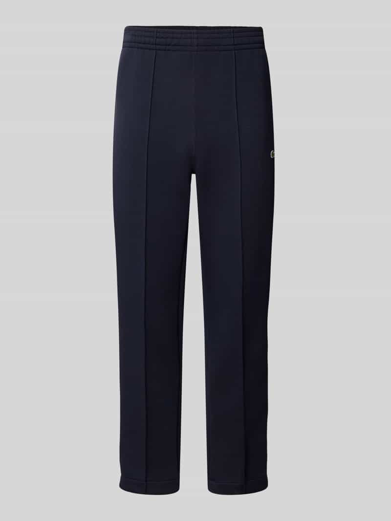 Lacoste regular fit jogpants van katoenmix