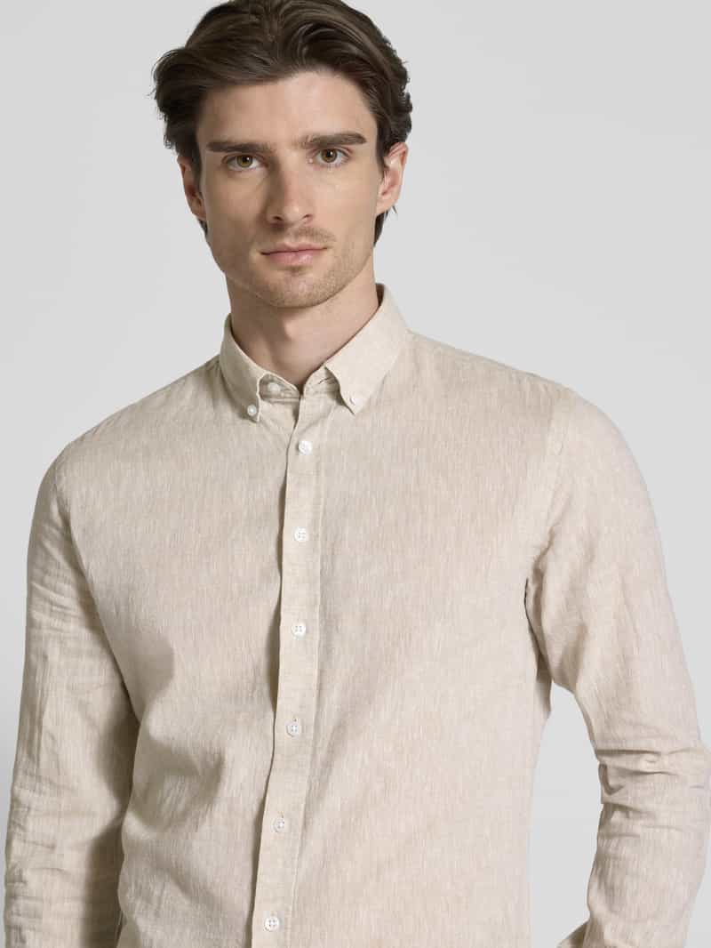 lindbergh Vrijetijdsoverhemd met knoopsluiting