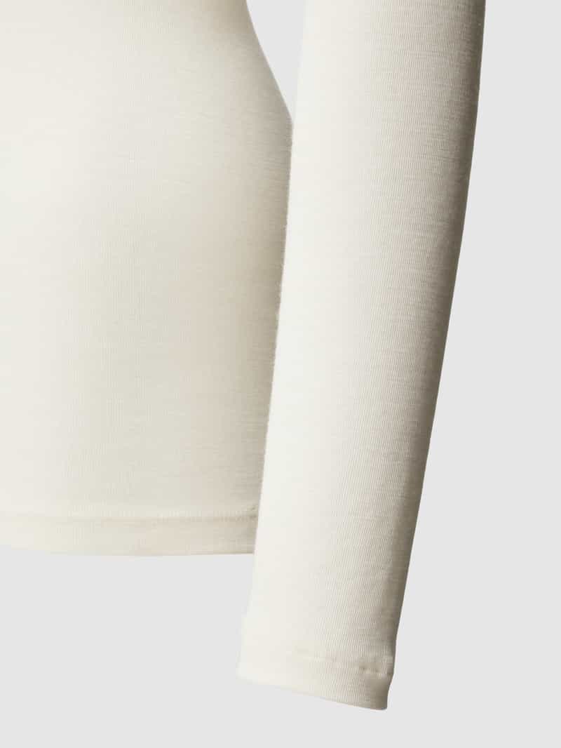 Hanro Functioneel shirt met afgeronde V-hals