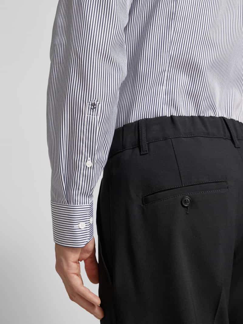 seidensticker Slim fit zakelijk overhemd met kentkraag